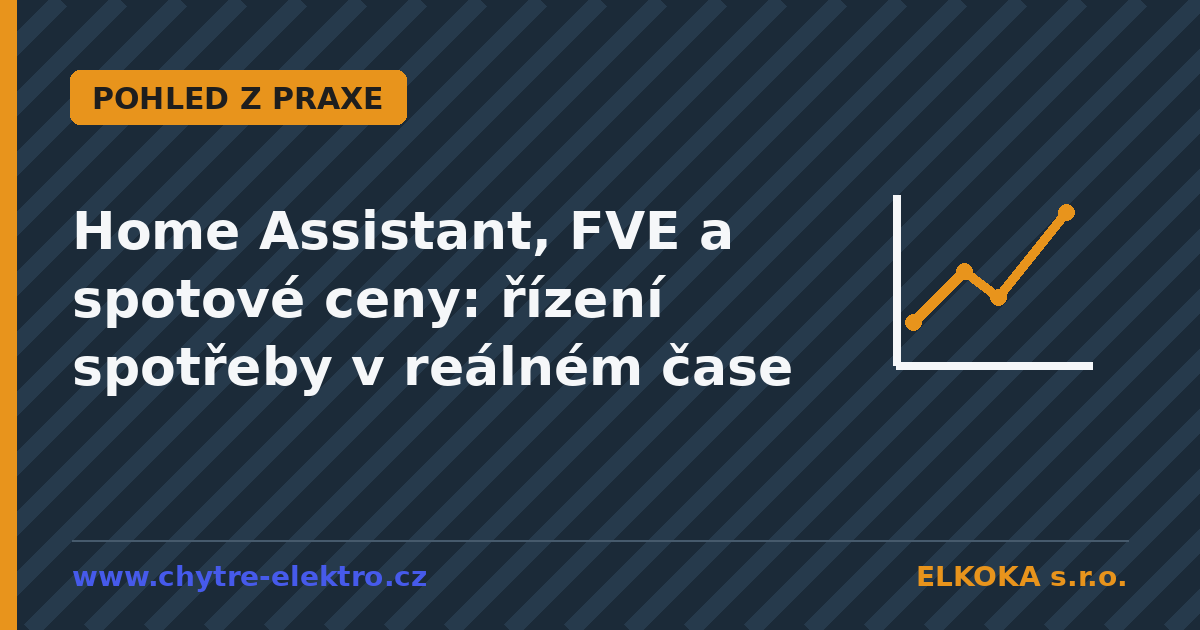 Home Assistant, FVE a spotové ceny: jak řídit spotřebu v reálném čase