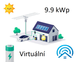 9.9 kwp hybrid 10.ET bez baterie