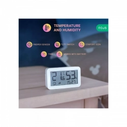 Nous E6 - měření teploty a vlhkosti s LCD