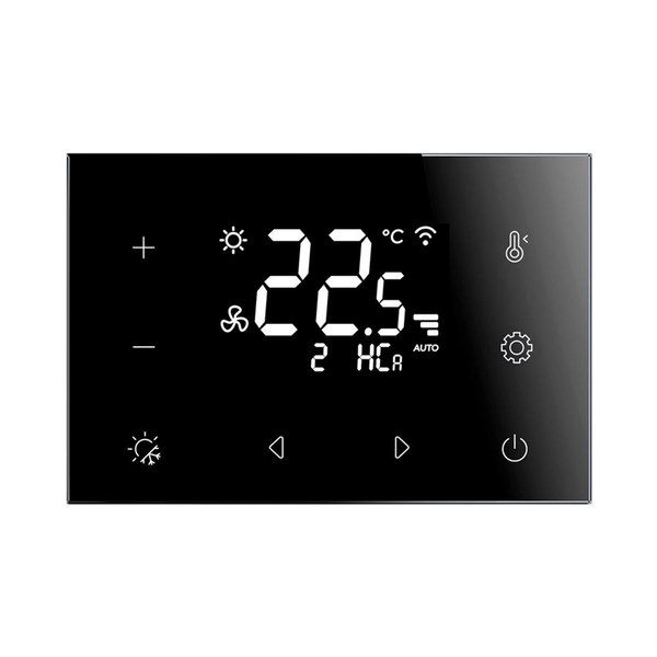 ELKO iNELS RFTC-7/B – chytrý skleněný zónový termostat (černý)