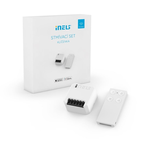 ELKO iNELS SET WLDK-14 – stmívání s klíčenkou (RF KEY-40/W + RFDEL-71B-SL)
