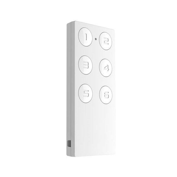 ELKO iNELS RF KEY-60/W – klíčenka, 6 tlačítek (bílá)