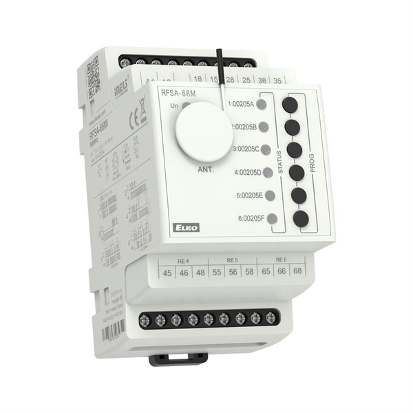 ELKO iNELS RFSA-66MI/230V – spínací aktor 6×8 A, integrovaná anténa