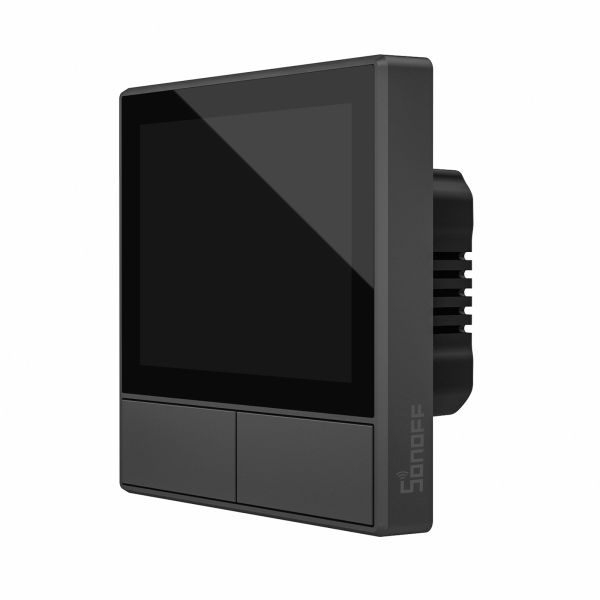 Chytrý termostat kotle — set Sonoff NSPanel + relé (eWeLink, na klíč)